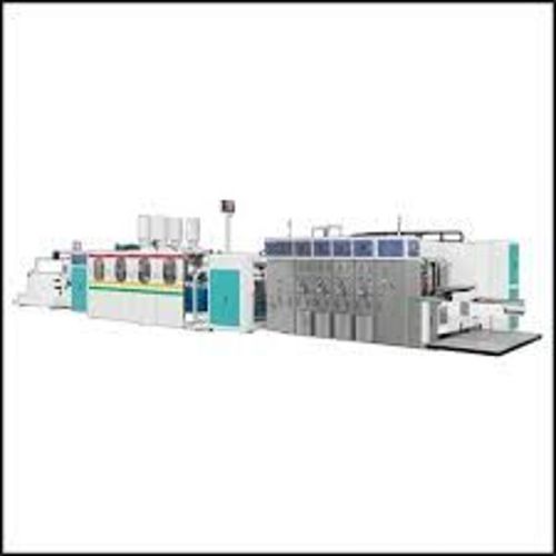 Automatic Folder Gluer Inline With Flexo Printer
