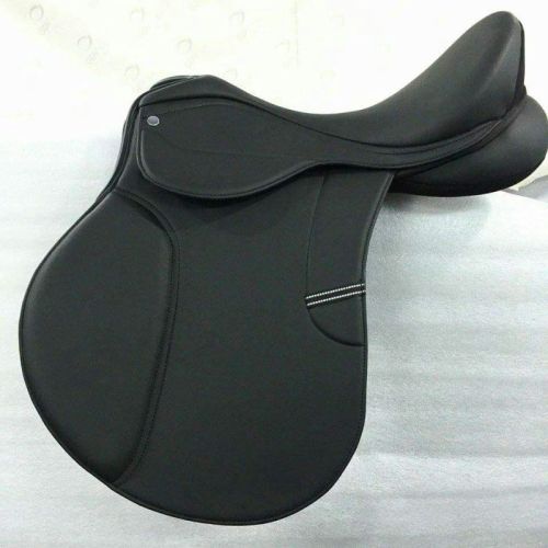 Leather Horse Black Riding Saddle