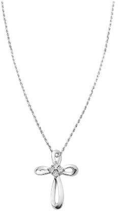 18k White Gold Rose Gold Inactive Pendant