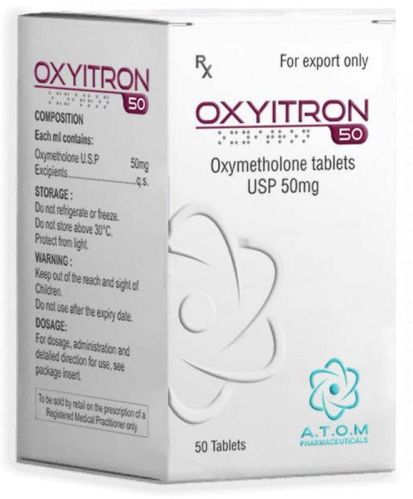 Atom Pharma Oxyitron 50 Tablets