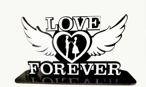 Love You Forever Photo Frame Stand, Speciality : Stylish Look, Elegant Design