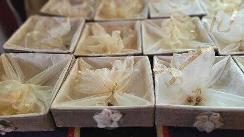 Kashi Square Cardboard Chocolate Gift Box, Color : Natural Brown