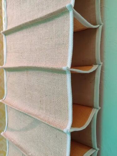 Light Brown Jute Shoe Rack, Mounting Type : Wall Mounting