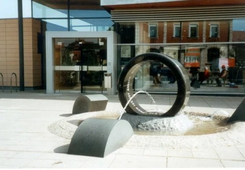 Brahma Granitech Sandstone Stone Fountain Wheel Ring