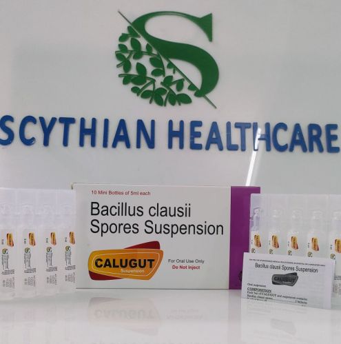 Calugut Respules, Composition : Bacillus Clausii Spores, Grade Standard : Pharm Grade, Certification : ISO-9001: 2008 Certified