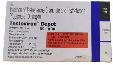 Testoviron 100 Mg Injection, Grade : Medicine Grade