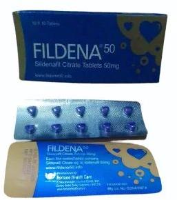 50 Mg Fildena Tablet, Packaging Type : Stripe