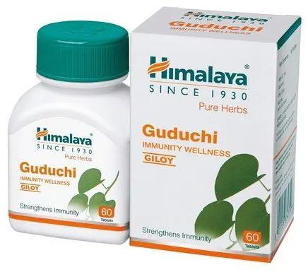 Himalaya Guduchi Herb Capsule, Packaging Type : Plastic Bottle