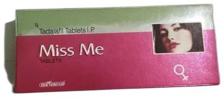 Miss Me Tablet, Packaging Type : Box