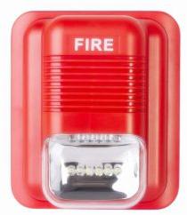 Red Electric Metal 24V Fire Alarm