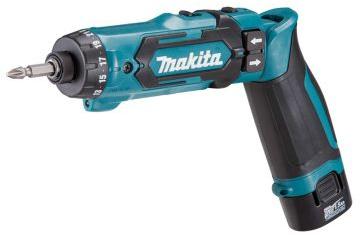 Makita Cordless Screwdriver, Rated Voltage : 14.4V