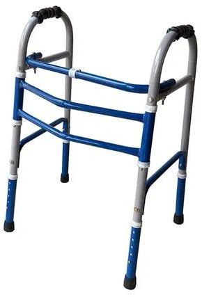 Polished Iron Adult Folding Walker, For Handicapped Use, Feature : Anti Corrosive, Durable, High Quality