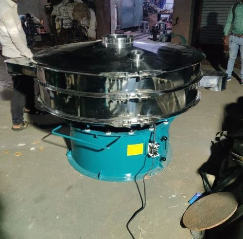 Silver 440V Automatic Round Electric Color Coated Stainless Steel NT48 Vibro Sifter, For Industrial