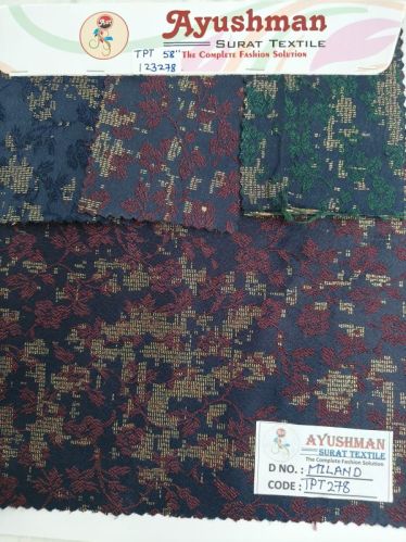 Embriodery Miland Embroidery Kurta Fabric, For Making Garments