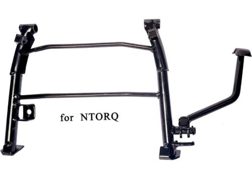 Polished Iron Tvs Ntorq Center Stand, Color : Black