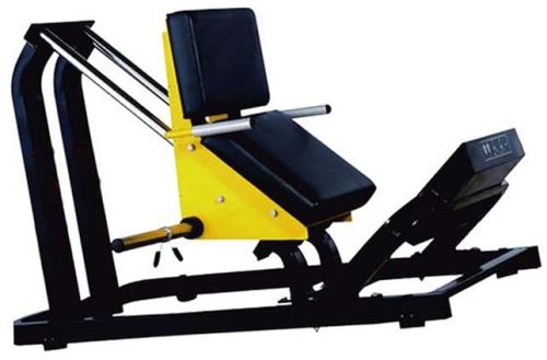 171 Kg Powder Coated Iron Real Swiss Calf Machine For Gym Use