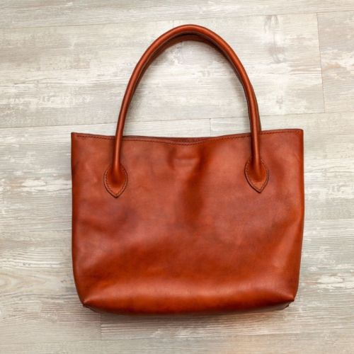 Plain Tote Bag, Color : Brown