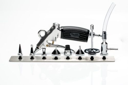 Spray Gun Rinser With 8 Attachment