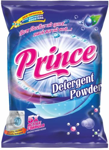 Prince Detergent Washing Powder, Packaging Type : Plastic Pouch