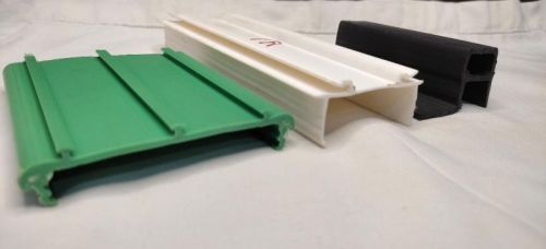 Extruded Plastic Profile, Color : White for Industrial