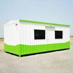 Polished MS Portable Cabin, For Commercial