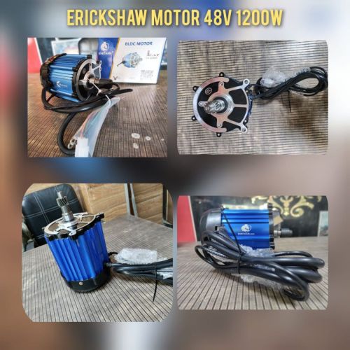 Black Blue Khetaan 48/60v 1200w E Rickshaw Motor, For Electric Vehical