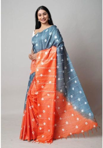 1m Unstitched Printed 650 Kota Silk Saree, Saree Length : 6.5 Meter