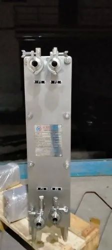Plate And Shell Heat Exchanger For Food Processing Industry