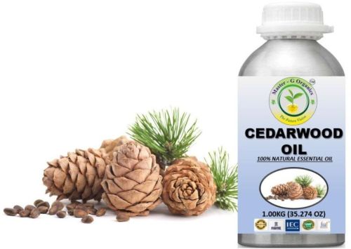 Cedarwood Oil, Form : Liquid, Packaging Type : Plastic Bottle