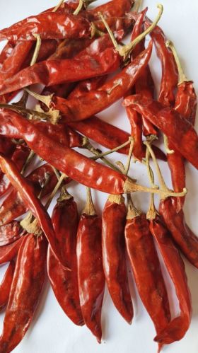 Sun Drying Natural Guntur Sannam Red Chilli For Cooking, Fast Food, Food, Making Pickles, Powder