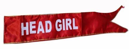 Satin Printed Sashes, Shape : Rectangular