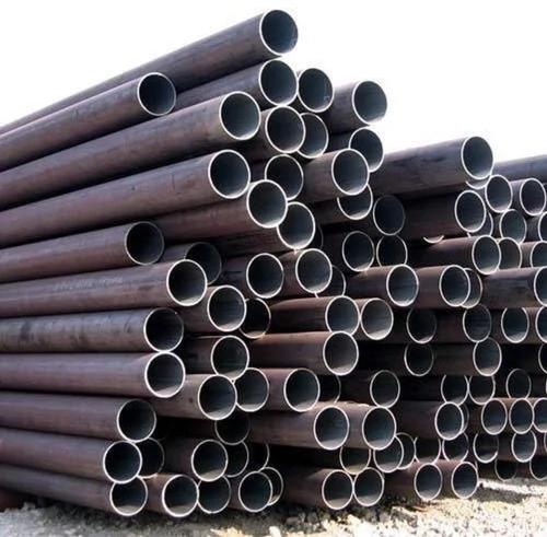 Polished MS ERW Pipe, Shape : Round