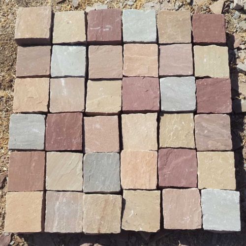 Bagayat Polished Natural Cobbles Stone, Color : Multicolor
