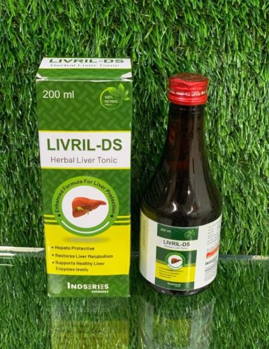 Livril-DS Herbal Liver Tonic, Packaging Type : Plastic Box