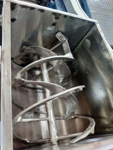 TEW Ribbon Blender Machine, Color : Black, White