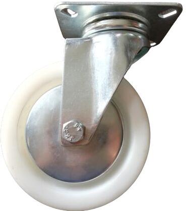Swl White Medium Duty Castor Wheel For Chairs, Sofa, Stretcher