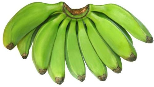 Organic Fresh Raw Banana, Color : Green