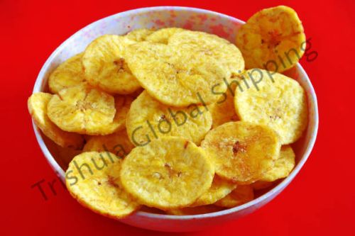 Salty Banana Chips For Snacks