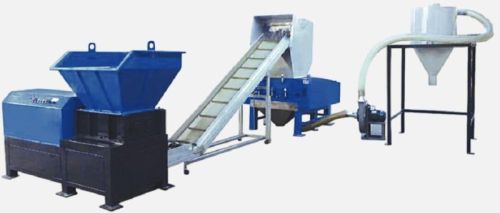 Electric Hardened Metal Plastic Recycling Plant For Industrial