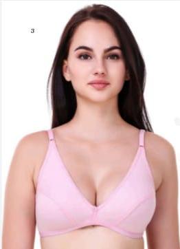 Nylon Plain Pihu Non Padded Bra, Technics : Machine Made