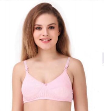 Plain Nylon Sajni Padded Bra, Technics : Machine Made