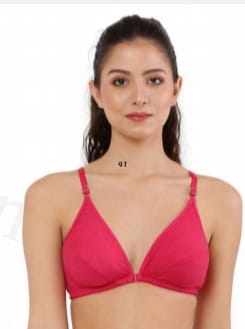 Nylon Plain SH-FO Non Padded Bra, Technics : Machine Made