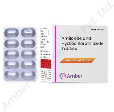 Amber Lifesciences Amiloride + Hydrochlorothiazide Tablets