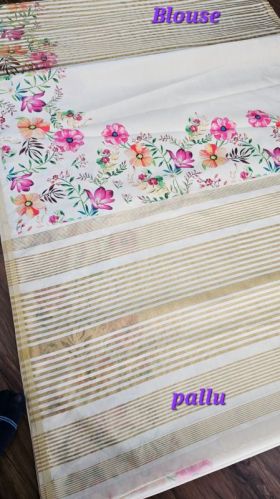 Printed Assamese Silk Saree, Occasion : Party Wear