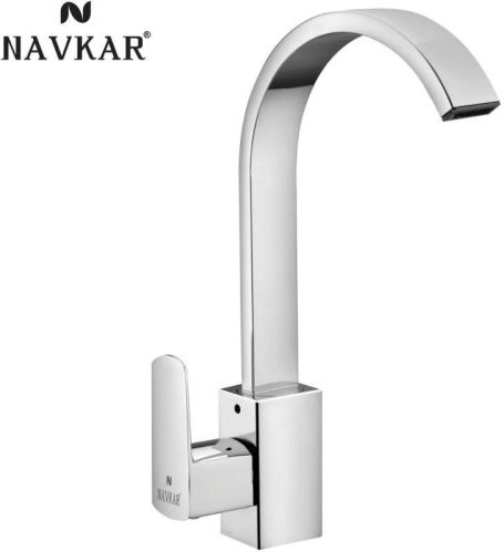 Navkar Kubix Prime Swan Neck, Color : Silver