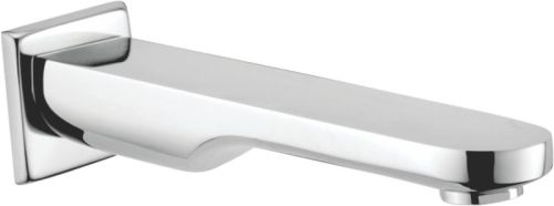 Ornam Wall Spout-plain, Color : Silver