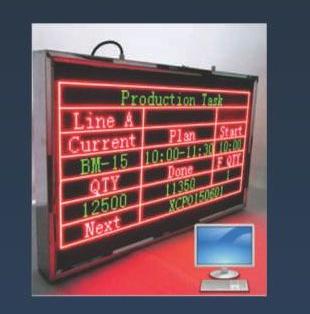 Electric Dot Matrix LED Display Board, For Industrial Use, Shape : Square