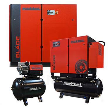 Tank Mounted Vane Compressor, For Industrial