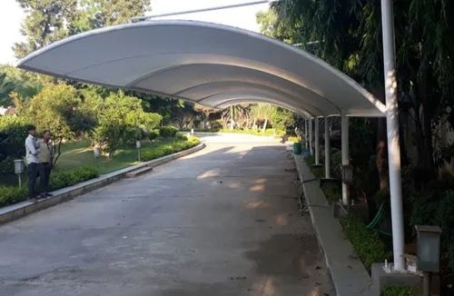 SIOEN Car Parking Tensile Structure For Exhibition