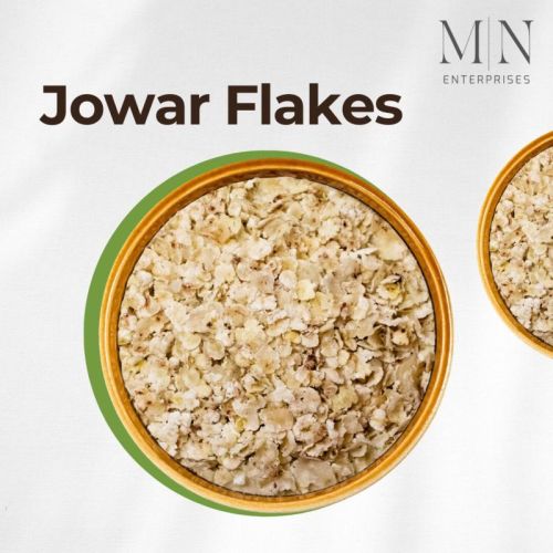 Crunchy Jowar Flakes For Breakfast Cereal